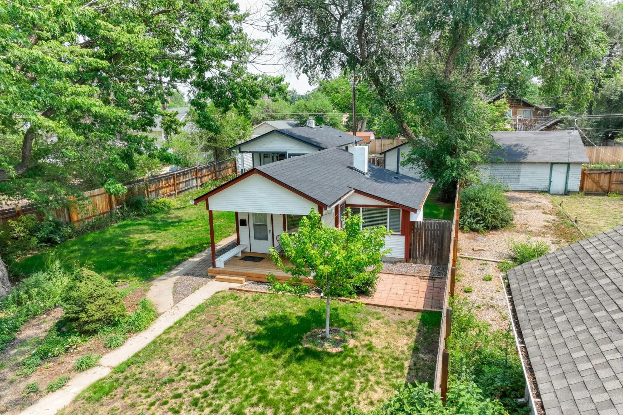 Vintage Tiny House Cute 1Bdrm Big Appeal Colorado Springs Exterior foto