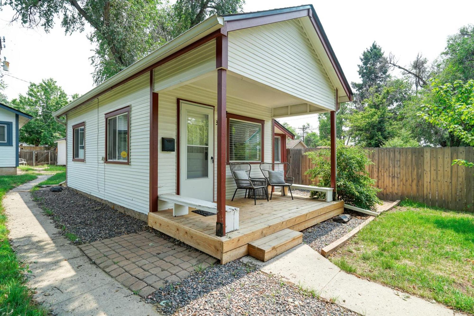 Vintage Tiny House Cute 1Bdrm Big Appeal Colorado Springs Exterior foto