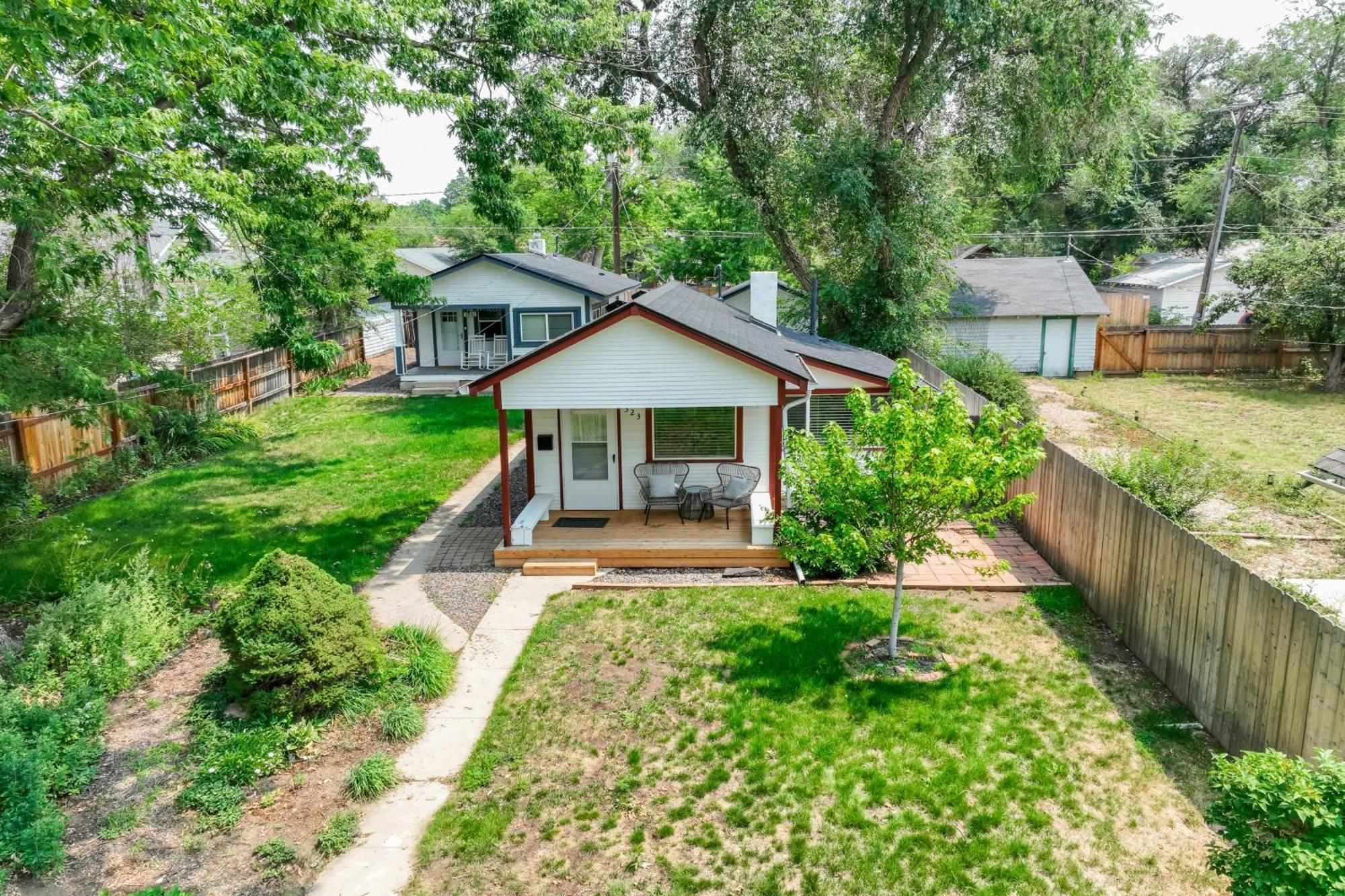 Vintage Tiny House Cute 1Bdrm Big Appeal Colorado Springs Exterior foto